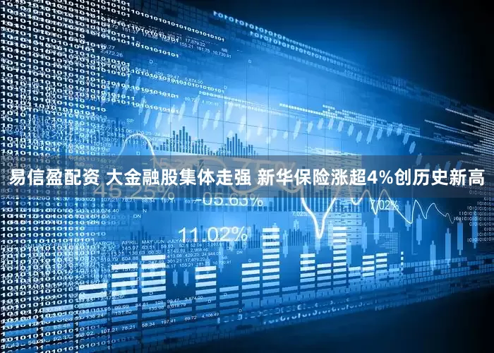 易信盈配资 大金融股集体走强 新华保险涨超4%创历史新高
